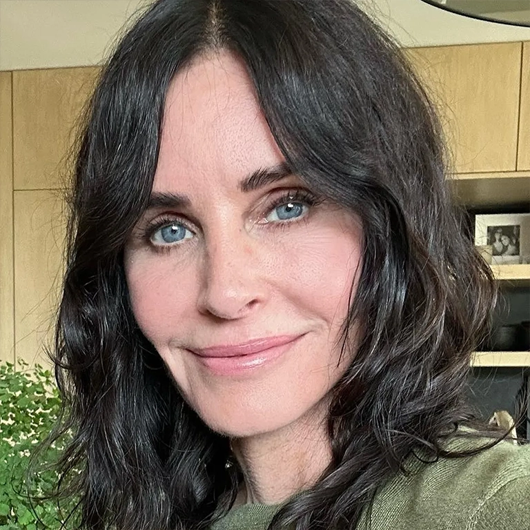 Courteney Cox Dissolving Fillers