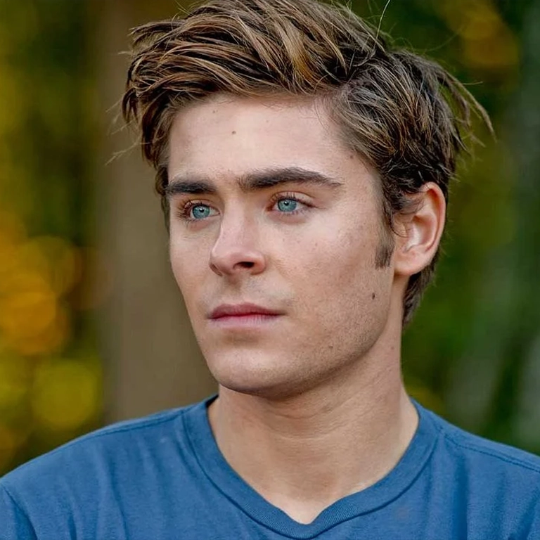 Zac Efron’s Square Jawline