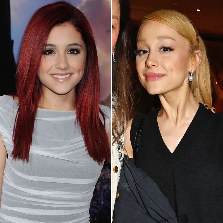 Ariana Grande Before and After