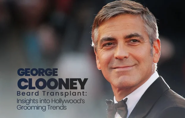 George Clooney Beard Transplant