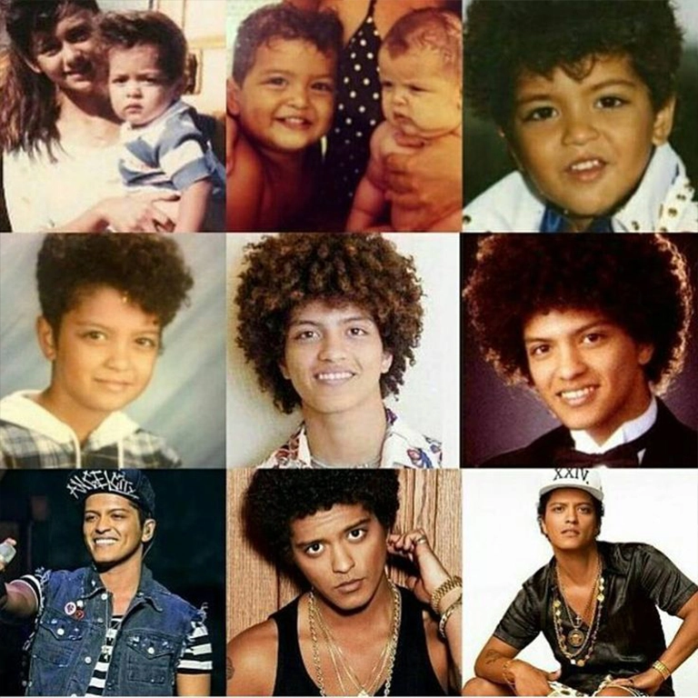 Bruno Mars Before and After A Stylish Evolution
