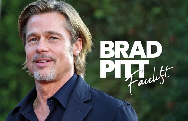 Brad Pitt Before and After Facelift