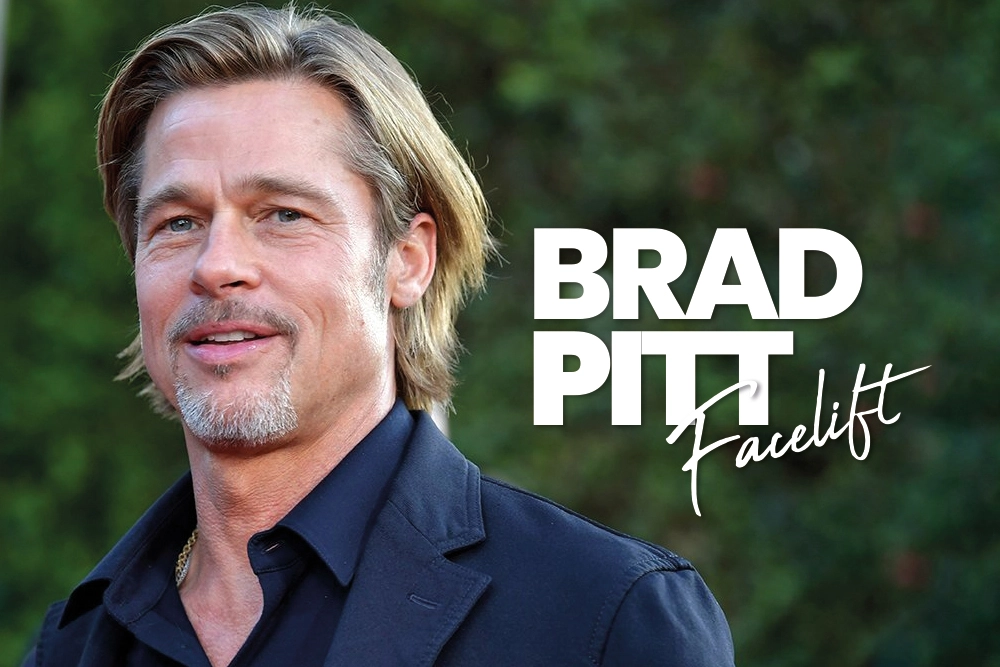 Brad Pitt Before and After Facelift