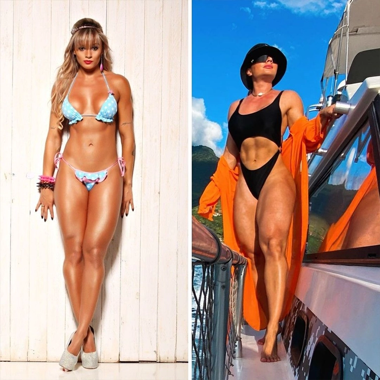 Juliana Salimeni Before and After