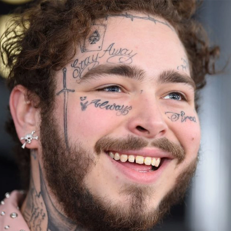 Post Malone Fake Teeth