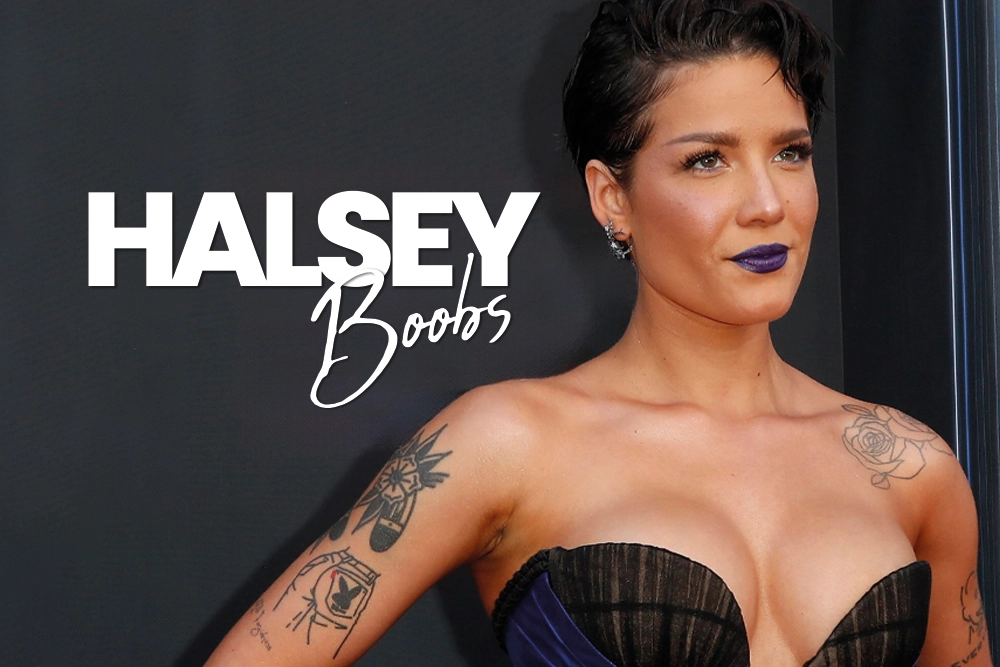 Halsey Boobs