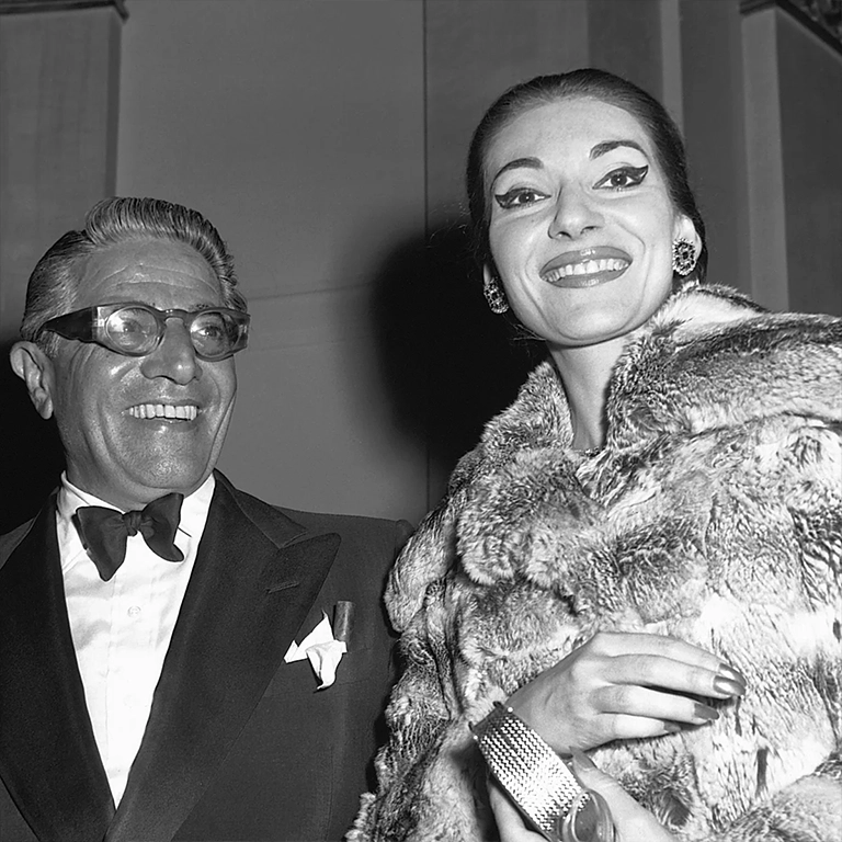 Maria Callas Before and After