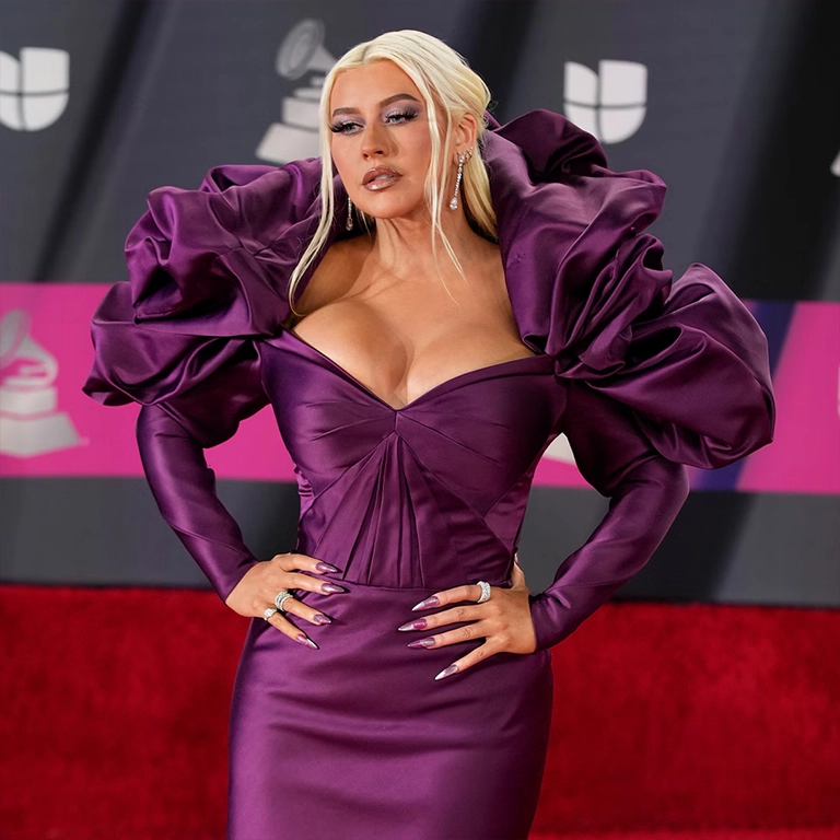 Christina Aguilera Breast Size