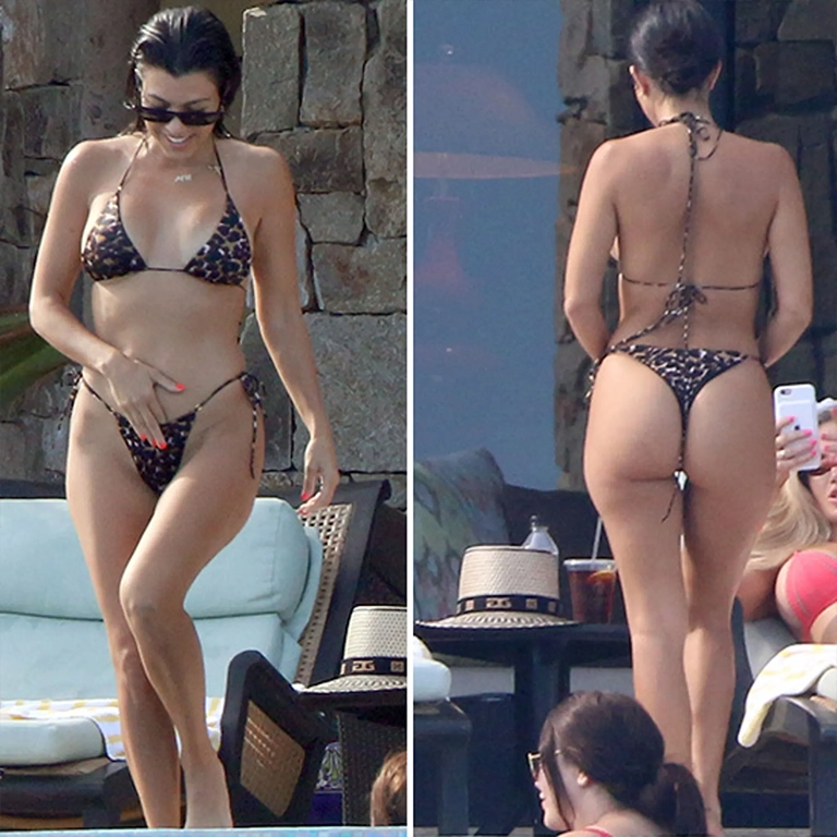 Kourtney Kardashian Before and After
