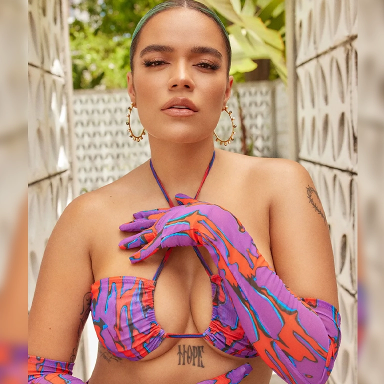 Karol G Breast Transformation