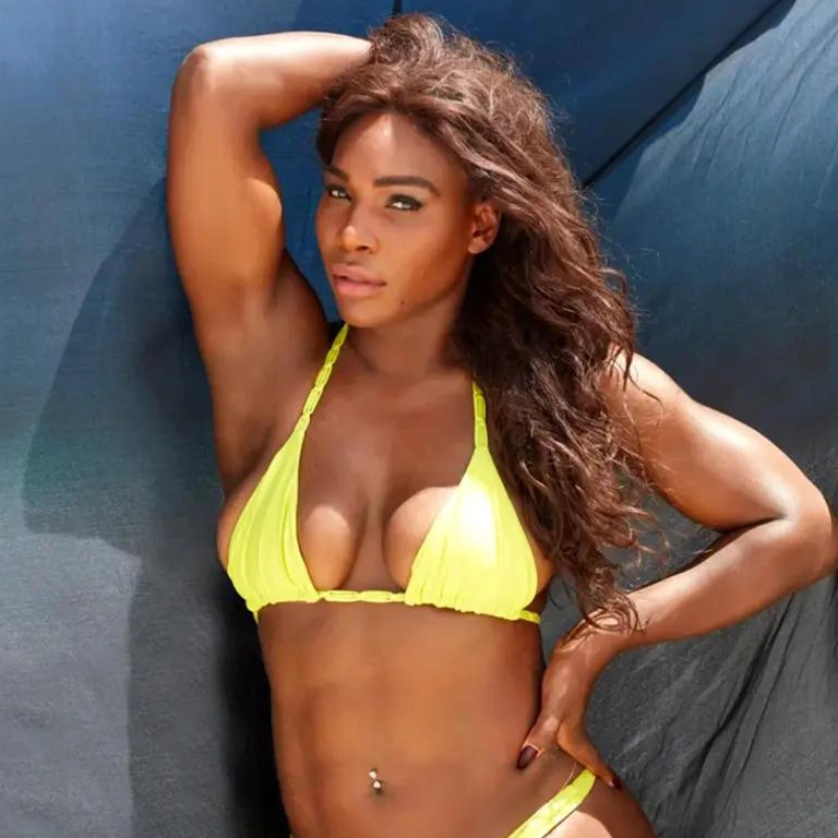Serena Williams Natural vs. Enhanced Silhouette Analysis