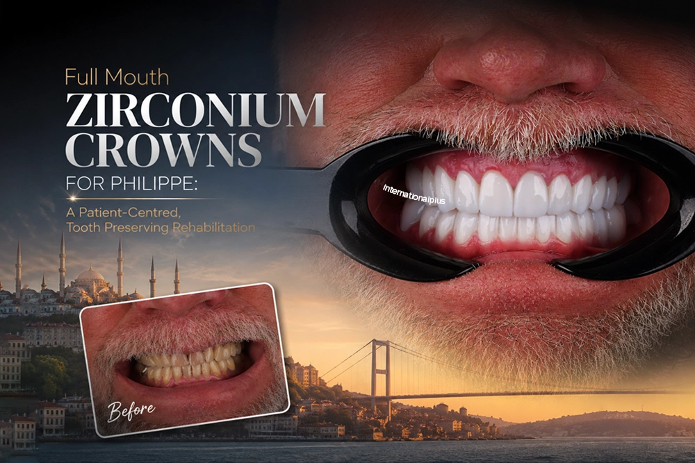 Full Mouth Zirconium Crowns: Philippe’s Tooth-Saving Case