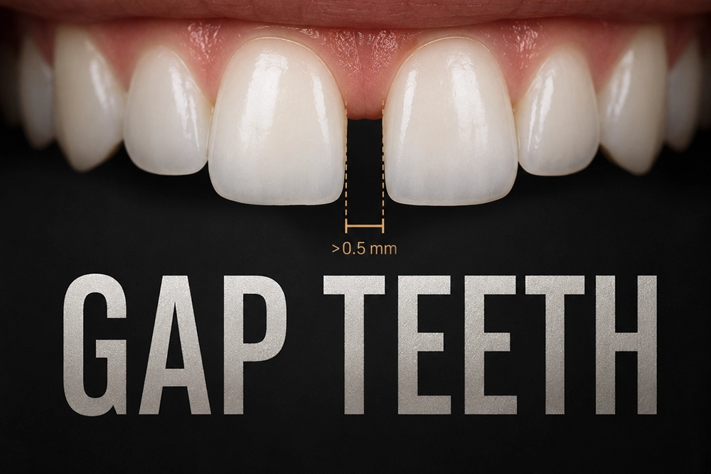 Gap Teeth (Diastema): Causes, Treatment Options and Whether to Close the Gap