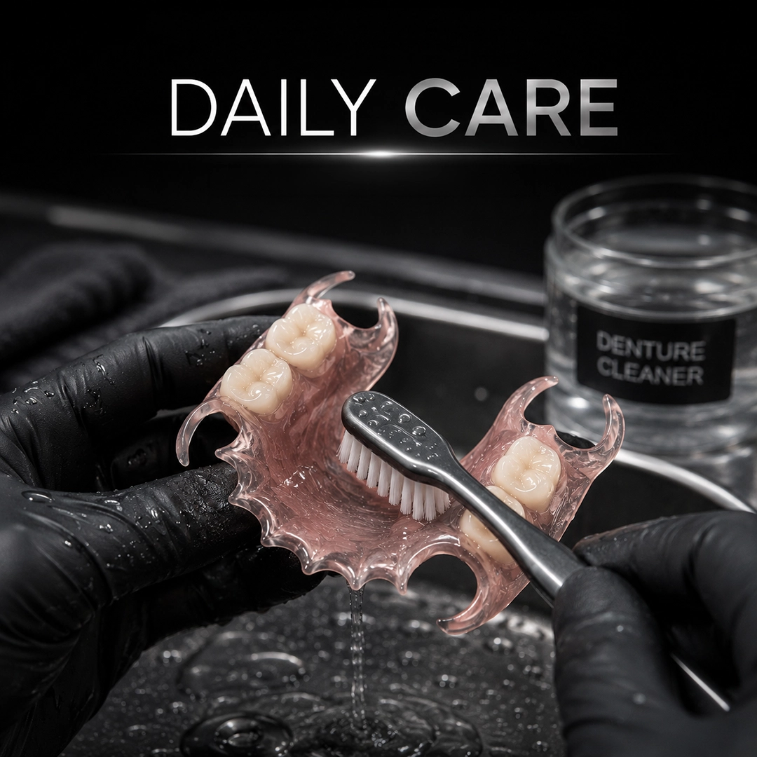 What are the disadvantages and limitations of flexible dentures