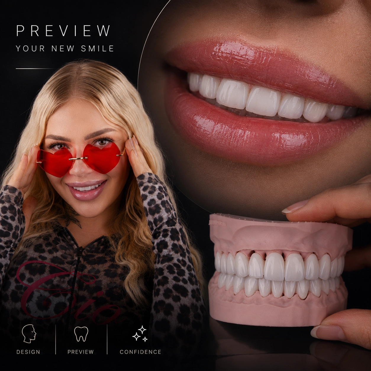Why is a smile design app preview not a treatment plan